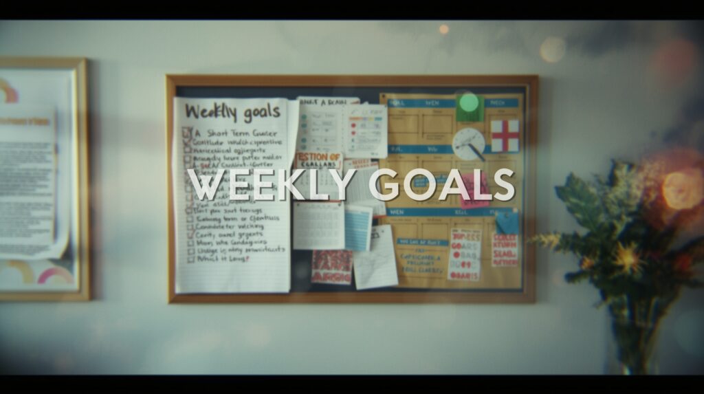 How to Set Clear Life Goals and Track Your Progress Every Week